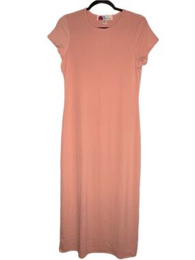 Free People Beach Tee Shirt Maxi Dress Large New With Tags